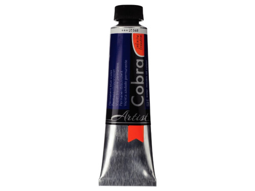 Farba olejna Cobra Artist - Cobra - 568, Permanent Blue Violet, 40 ml