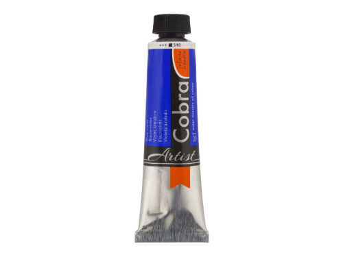 Farba olejna Cobra Artist - Cobra - 548, Blue Violet, 40 ml