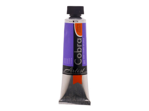 Farba olejna Cobra Artist - Cobra - 536, Violet, 40 ml