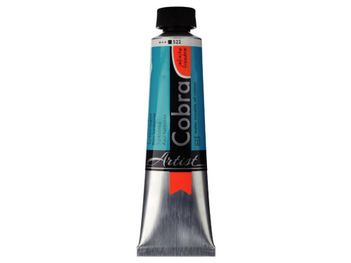 Cobra Artist oil paints - Cobra - 522, Turquoise Blue, 40 ml