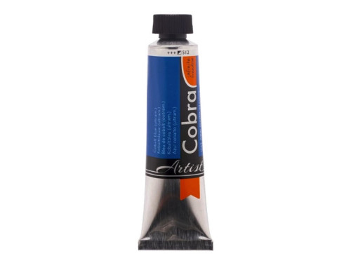 Cobra Artist oil paints - Cobra - 512, Cobalt Blue (Ultramarine), 40 ml