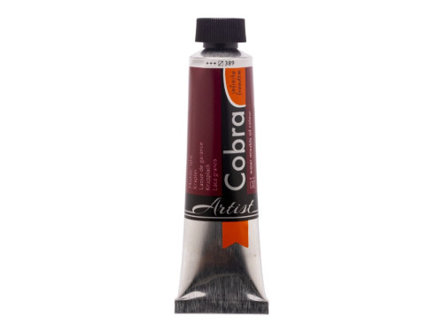 Cobra Artist oil paints - Cobra - 389, Madder Lake, 40 ml