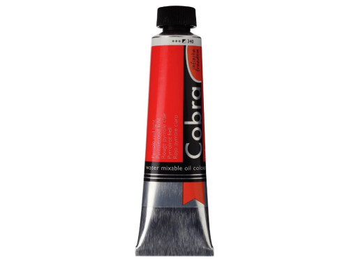 Cobra Artist oil paints - Cobra - 340, Pyrrole Red Light, 40 ml