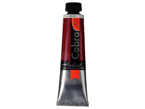 Cobra Artist oil paints - Cobra - 318, Carmine, 40 ml