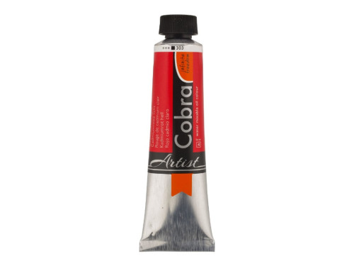 Farba olejna Cobra Artist - Cobra - 303, Cadmium Red Light, 40 ml