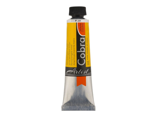 Cobra Artist oil paints - Cobra - 284, Permanent Yellow Medium, 40 ml