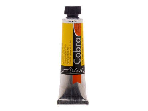 Cobra Artist oil paints - Cobra - 283, Permanent Yellow Light, 40 ml