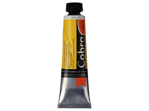 Farba olejna Cobra Artist - Cobra - 272, Transparent Yellow Medium, 40 ml