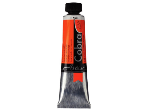 Farba olejna Cobra Artist - Cobra - 266, Permanent Orange, 40 ml