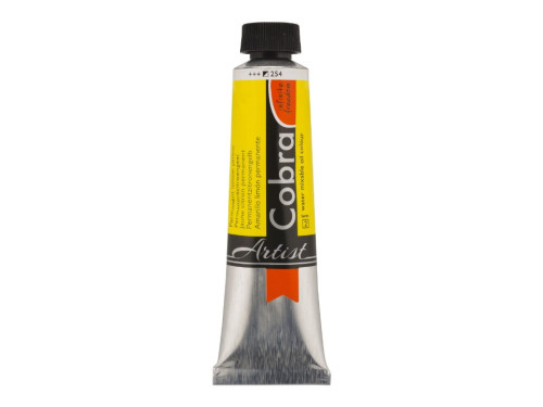 Farba olejna Cobra Artist - Cobra - 254, Permanent Lemon Yellow, 40 ml