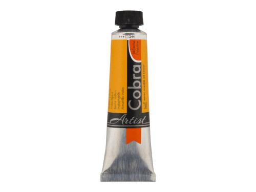 Farba olejna Cobra Artist - Cobra - 244, Indian Yellow, 40 ml