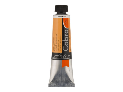 Farba olejna Cobra Artist - Cobra - 224, Naples Yellow Red, 40 ml
