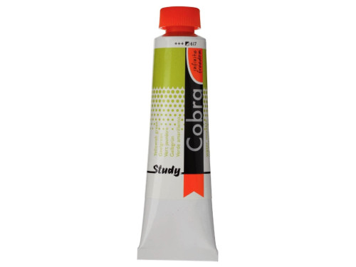 Farba olejna Cobra Study - Cobra - 617, Yellowish Green, 40 ml