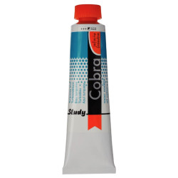 Cobra Study oil paint - Cobra - 522, Turquoise Blue, 40 ml