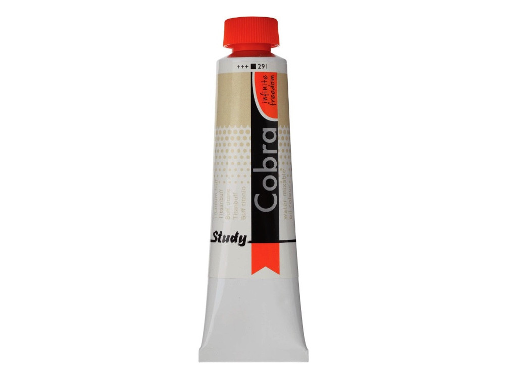Cobra Study oil paint - Cobra - 291, Titanium Buff, 40 ml