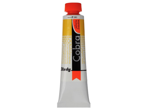 Cobra Study oil paint - Cobra - 283, Permanent Yellow Light, 40 ml