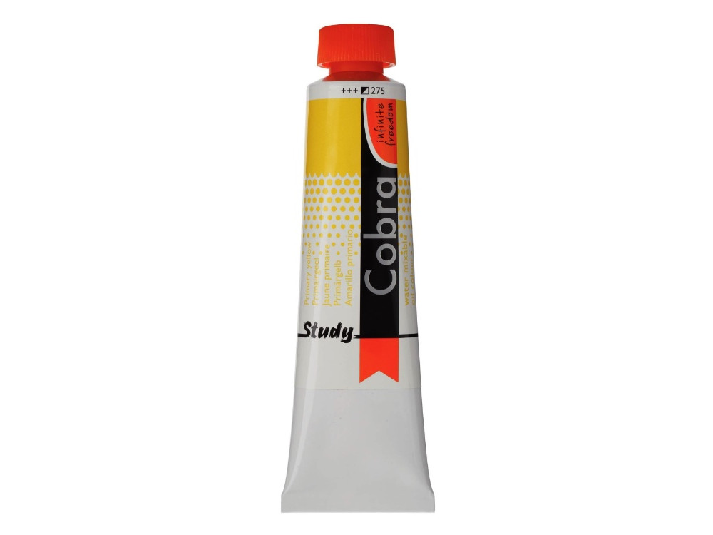 Cobra Study oil paint - Cobra - 275, Primary Yellow, 40 ml