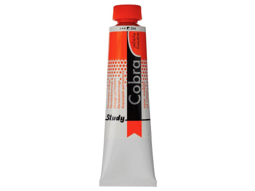 Farba olejna Cobra Study - Cobra - 266, Permanent Orange, 40 ml