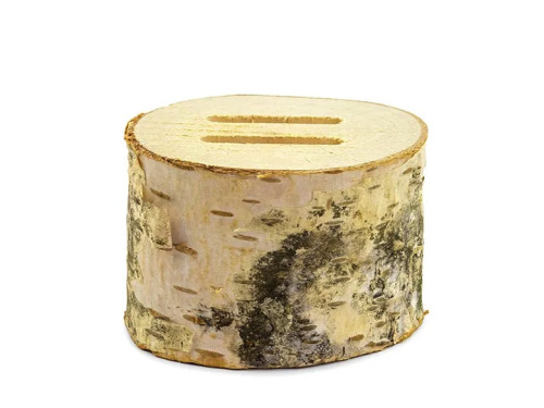 Drewniana podstawka na obrączki - 4 cm x 5,5 cm