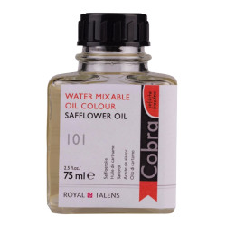 Olej szafranowy do wodorozcieńczalnych farb olejnych - Cobra - 75 ml