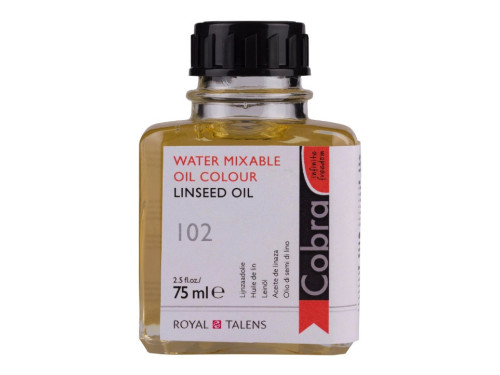 Water-Mixable Linseed Oil - Cobra - 75 ml