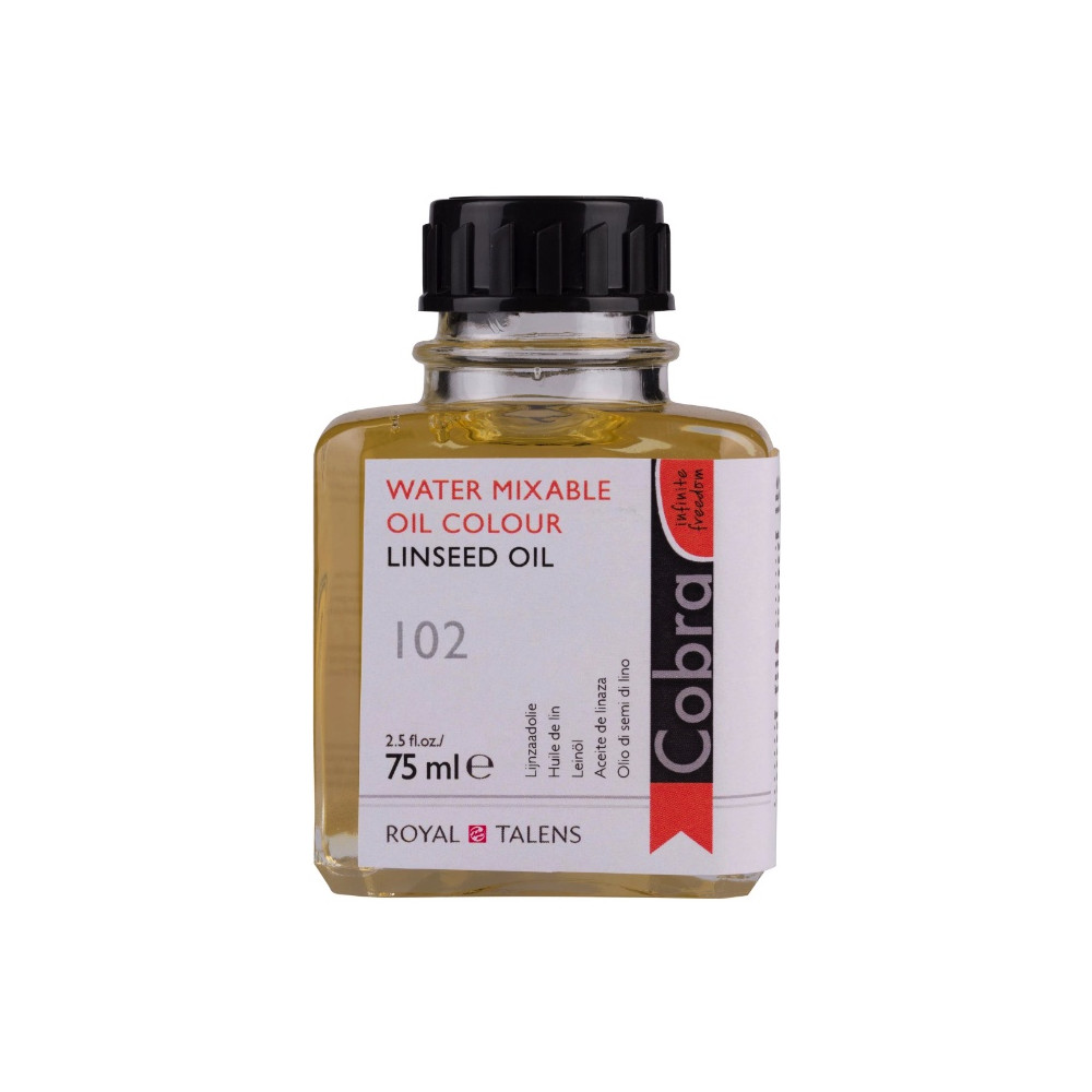 Water-Mixable Linseed Oil - Cobra - 75 ml