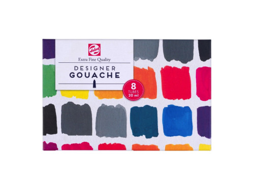 Set of Designer gouache paints - Royal Talens - 8 colors x 20 ml