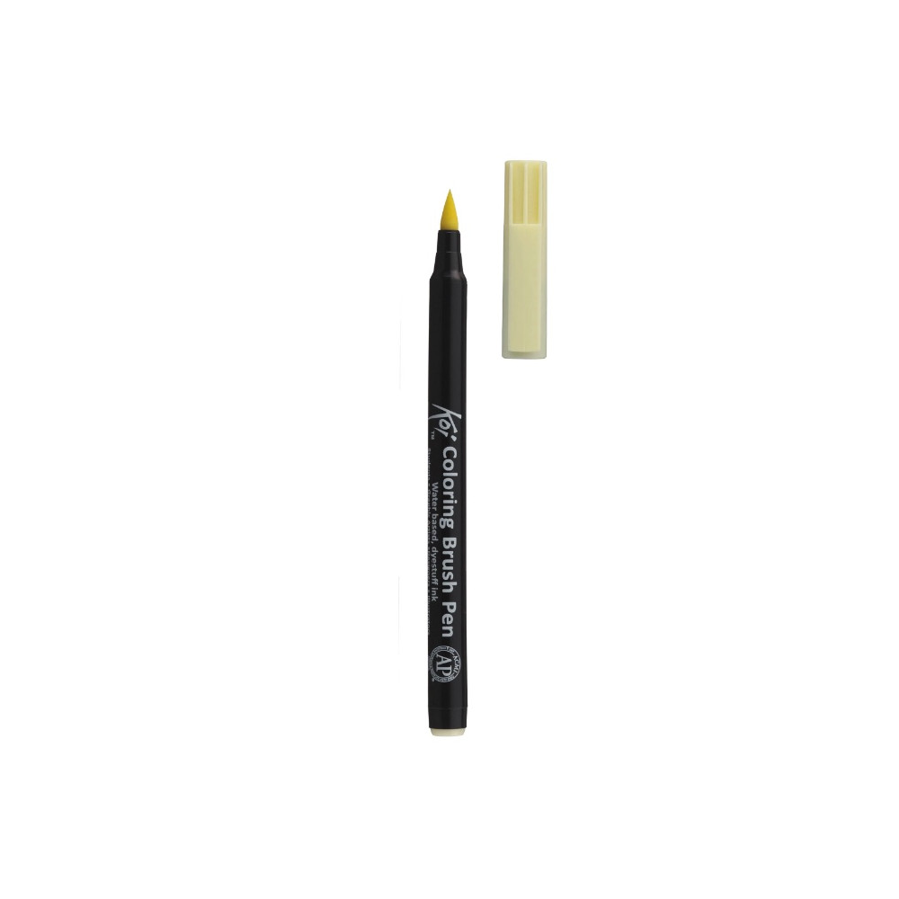 Pisak pędzelkowy Koi Coloring Brush Pen - Sakura - Lemon Yellow Light
