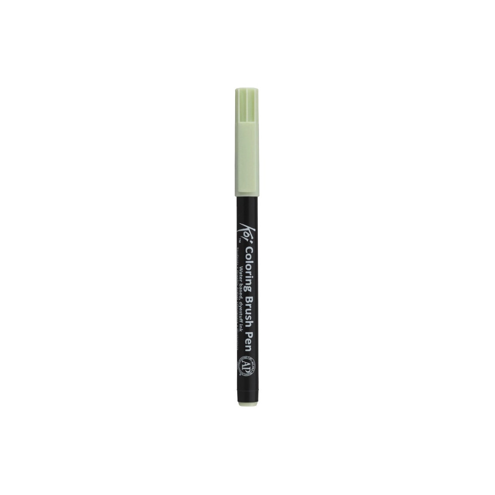 Brush Pen Koi Coloring - Sakura - Lime Green Light