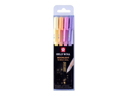 Set of Gelly Roll Moonlight pens - Sakura - 0,5 mm, 4 pcs.