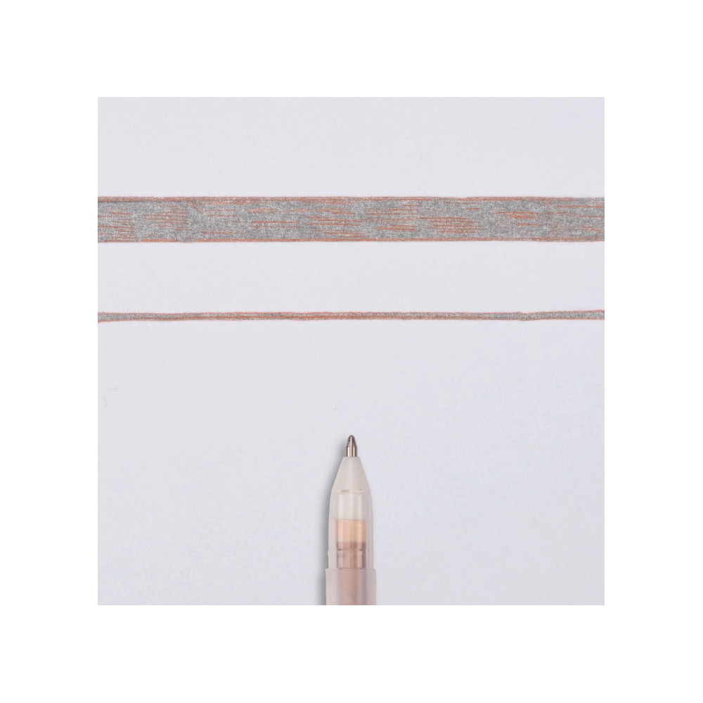 Sakura Gelly Roll Gold-Silver Shadow Pen - Silver/Orange, Bold, BLICK Art  Materials