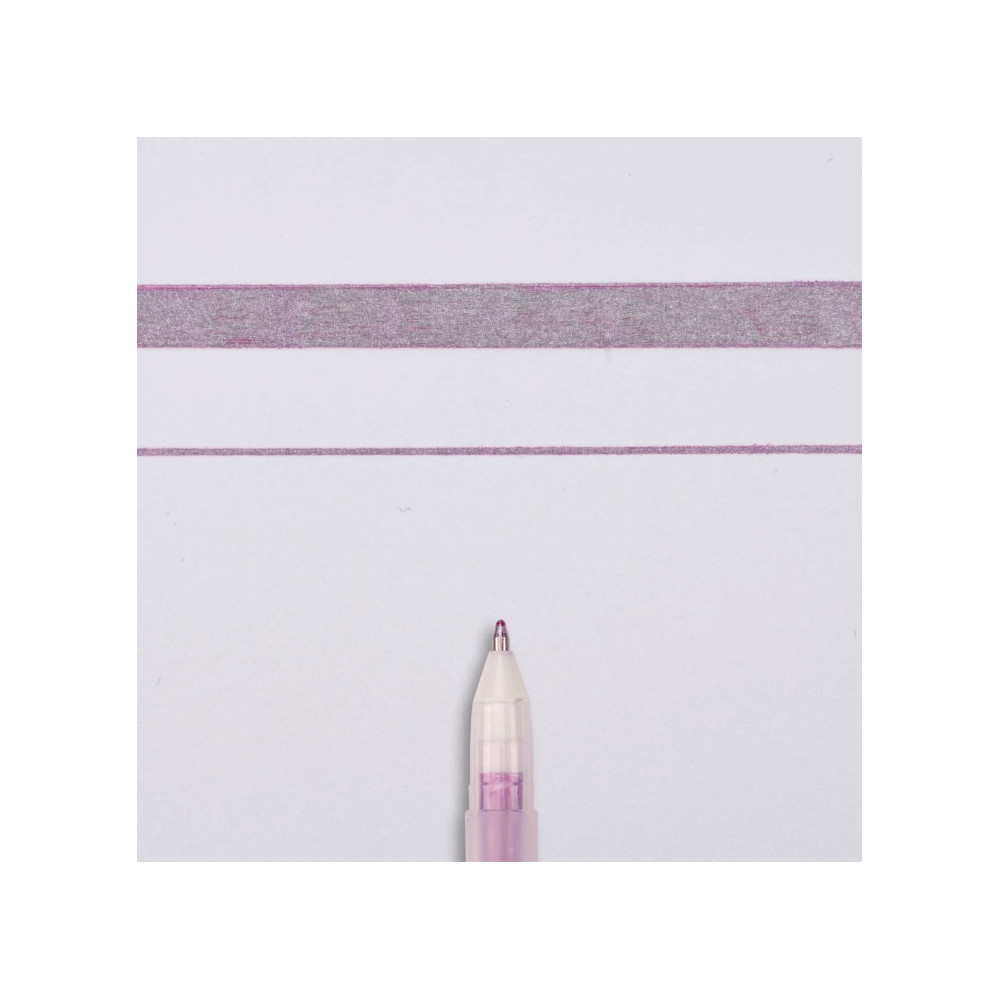 Długopis żelowy Gelly Roll Silver Shadow - Sakura - Pink