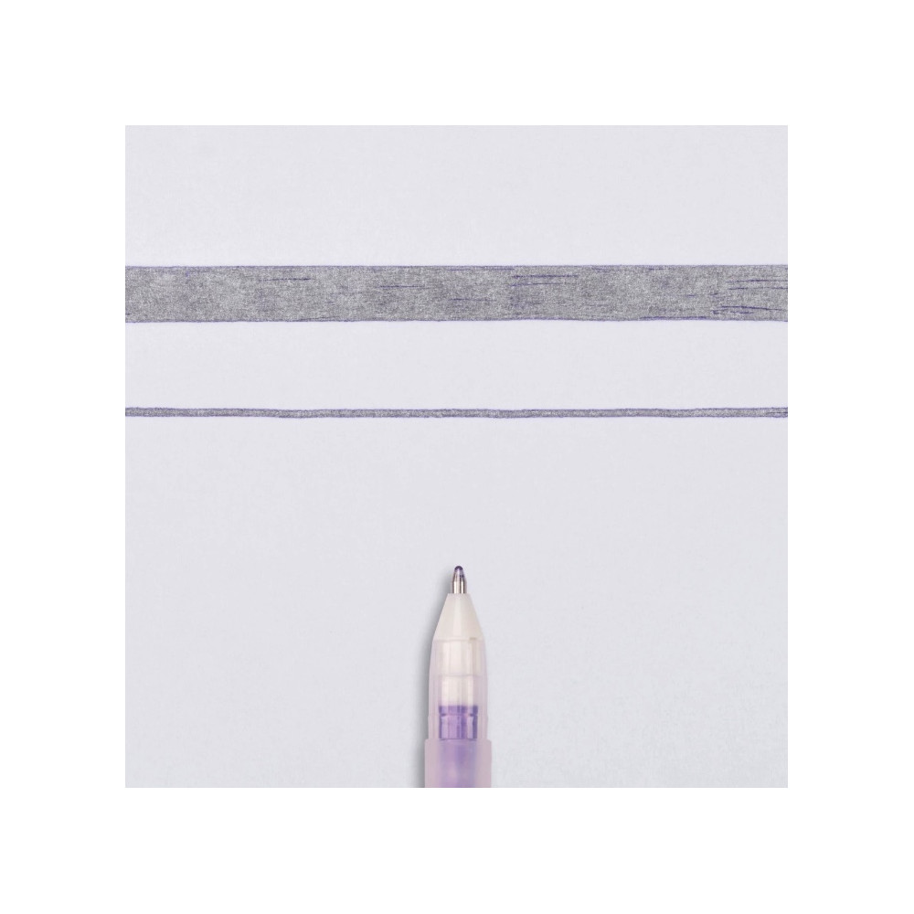 Długopis żelowy Gelly Roll Silver Shadow - Sakura - Purple
