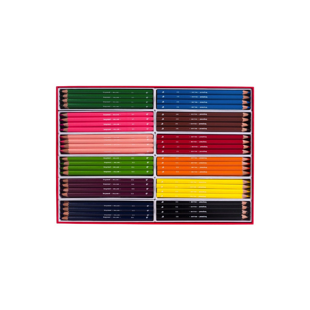 Set of colored pencils for kids - Bruynzeel - 144 pcs.