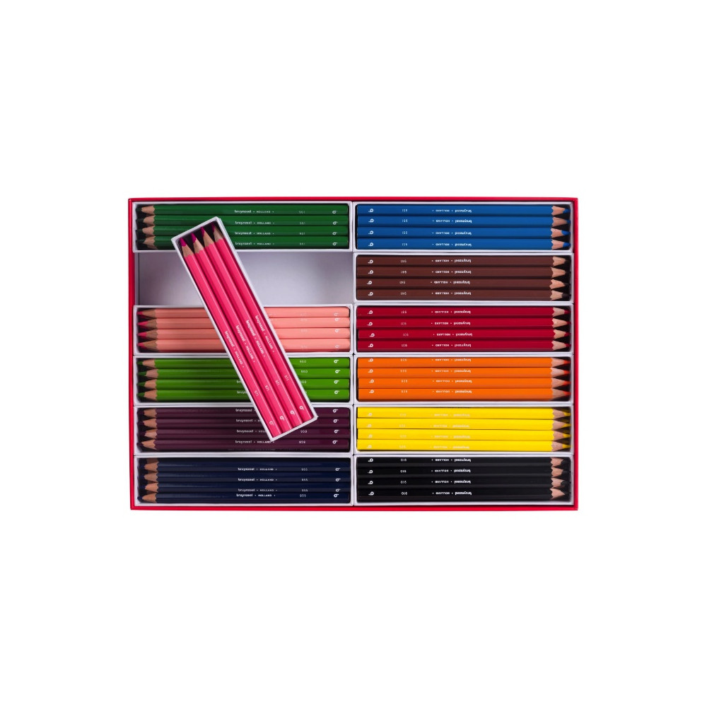 Set of colored pencils for kids - Bruynzeel - 144 pcs.