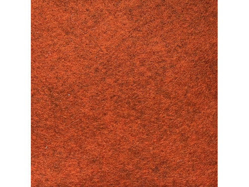 Filc wełniany A4 - melanżowy, pomarańczowa czerwień, 1 mm