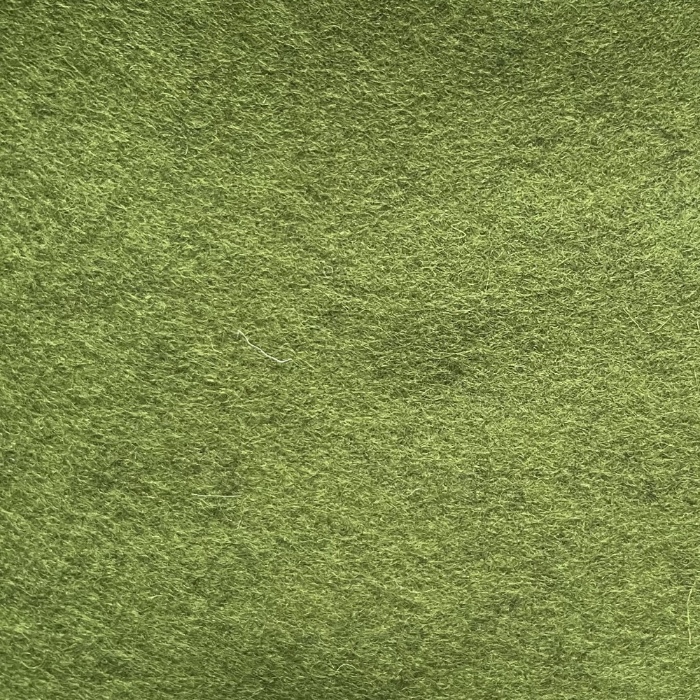 Filc wełniany A4 - melanżowy, zielony mech, 1 mm