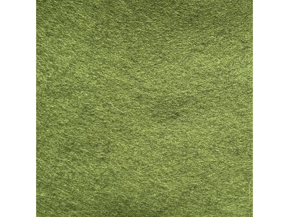 Wool felt A4 - Moss green mixed, 1 mm