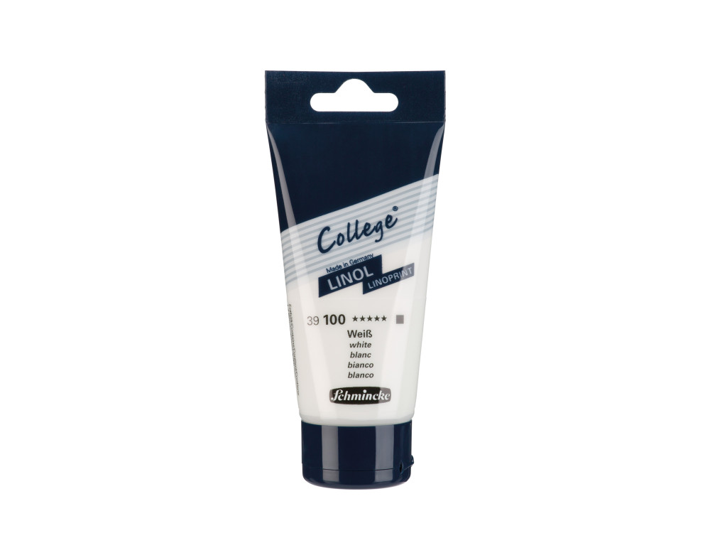 Farba College Linoprint - Schmincke - 100, White, 75 ml