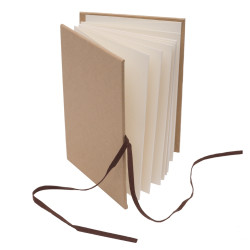 Scrapbook for decorating - DpCraft - kraft, 11,5 x 17,5 cm