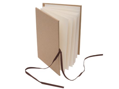 Scrapbook for decorating - DpCraft - kraft, 11,5 x 17,5 cm