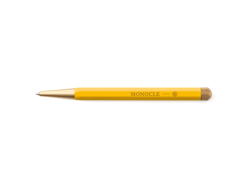 Ballpoint pen Monocle Nr. 1 - Leuchtturm1917 - Yellow