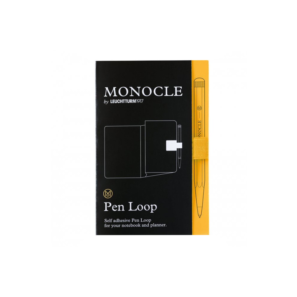 Monocle Pen loop, elastic pen holder - Leuchtturm1917 - Yellow