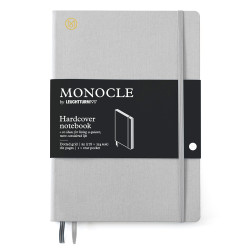 Monocle Notebook B5 - Leuchtturm1917 - dotted, Light Grey, hard cover, 80 g