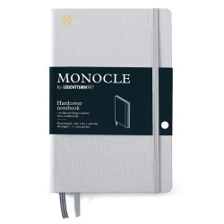 Monocle Notebook B6+ - Leuchtturm1917 - dotted, Light Grey, hard cover, 80 g