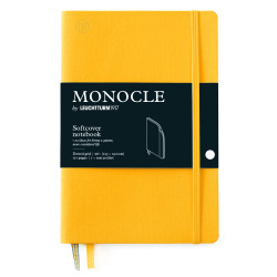 Monocle Notebook B6+ - Leuchtturm1917 - dotted, Yellow, soft cover, 80 g
