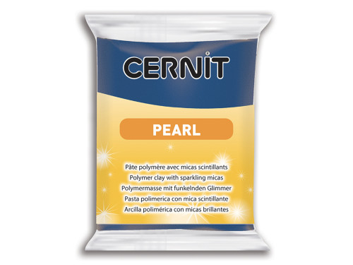 Masa termoutwardzalna Pearl - Cernit - 200, Blue, 56 g