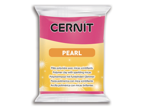Masa termoutwardzalna Pearl - Cernit - 460, Magenta, 56 g
