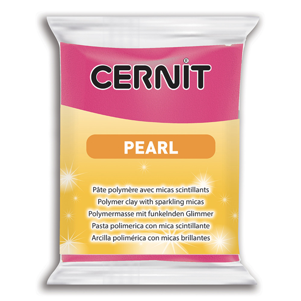 Masa termoutwardzalna Pearl - Cernit - 460, Magenta, 56 g