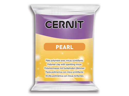 Masa termoutwardzalna Pearl - Cernit - 900, Violet, 56 g